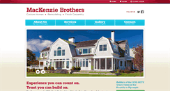 Desktop Screenshot of mackenziebrothers.com