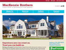 Tablet Screenshot of mackenziebrothers.com